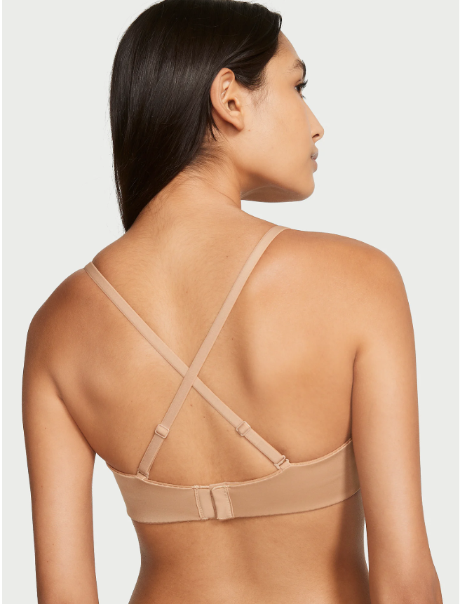 DUMMY - Brasier vicotria secret strapless forro ligero 36DD crema